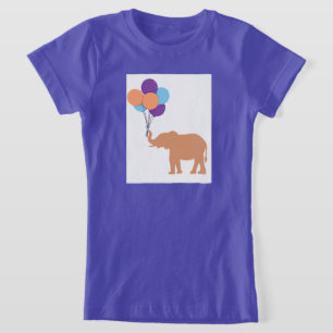 Ballong Elefant T Shirt