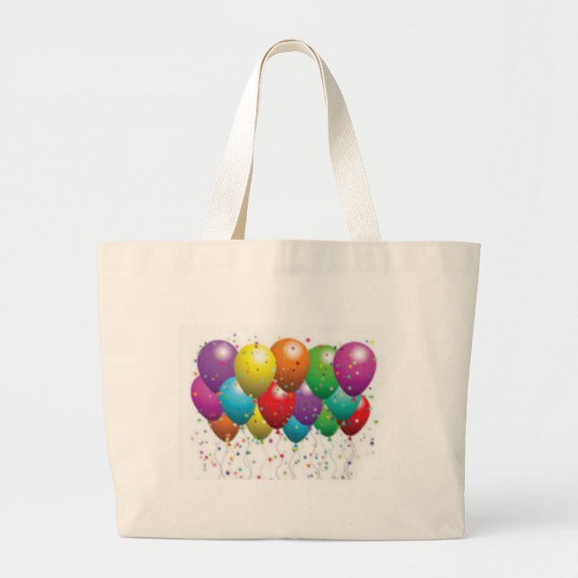 ballong_födelsedagskalender_kort_anpassa-r11e61ed9 jumbo tygkasse (Framsidan)