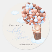 Ballong för babyskårens etikett