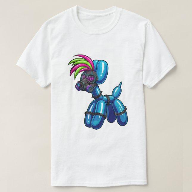 Ballong Hund T-Shirt (Design framsida)