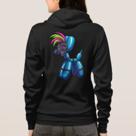 Ballong Hund Vuxen Dragkedja T Shirt