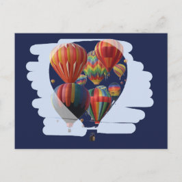 Ballong i en ballong vykort