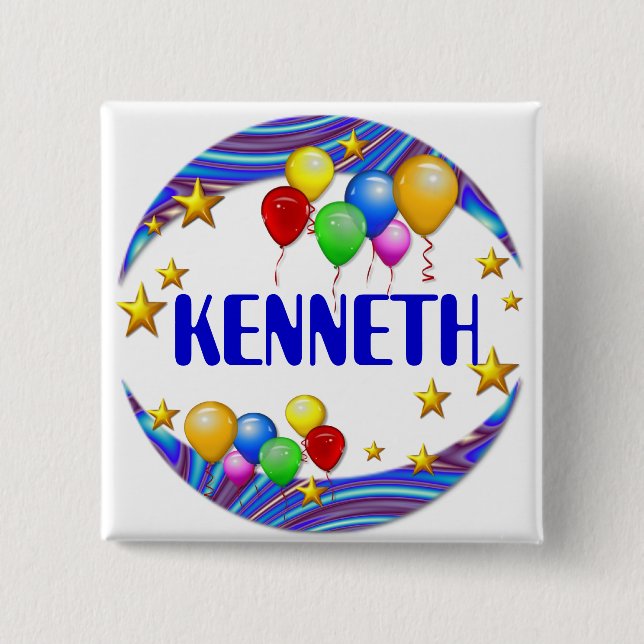 Ballong- & stjärna~-namn knäppas knapp (Framsida)