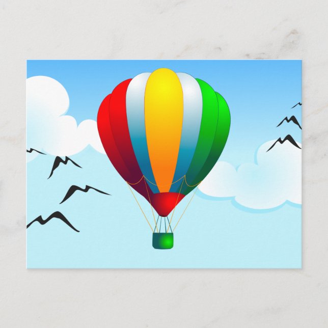 Ballong, vykort (Framsida)