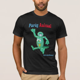 Ballongalligator - partydjur tee shirt