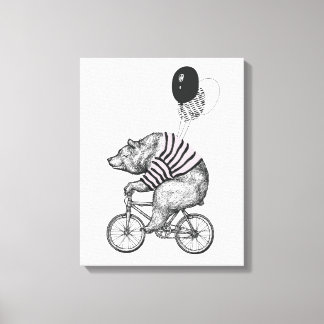 Ballongblock Canvastryck