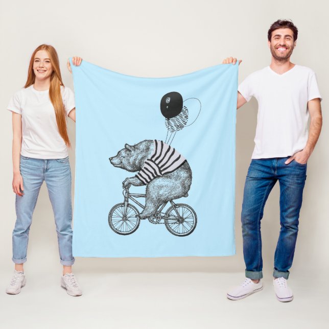 Ballongblock Fleecefilt (På plats)
