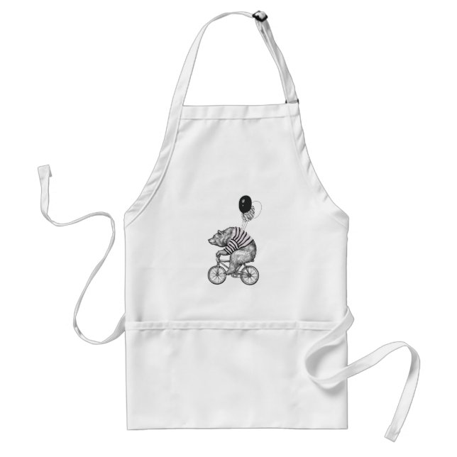 Ballongcykelbjörn Förkläde (Framsidan)