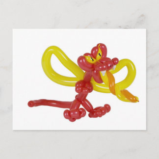Ballongdragon Vykort