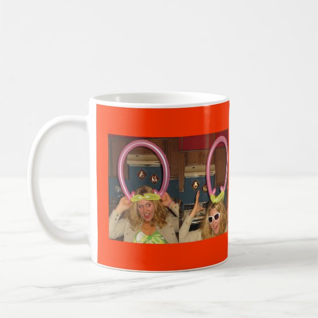 ballongen fletcherx2 kopierar, han-Bx2-14x Kaffemugg (Vänster)