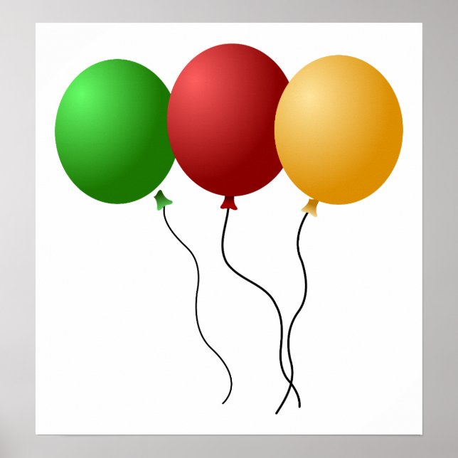 ballonger-305058 ballonger party dekoration 3 g poster (Framsidan)