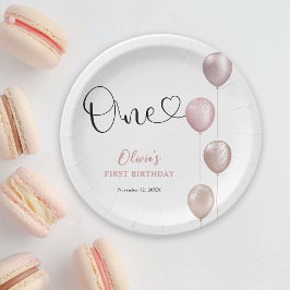  ballonger Flickan första födelsedag