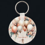 Ballonger för färglös vit persikofärgad Blommigt E Nyckelring<br><div class="desc">Färgstarka nyckelkedjor för vit persikofärgad Blommigt,  Elegant,  Party. Unik,  vacker utformning av snyggten. Lätt att vara personlig. Teckensnittet stil,  storlekt och färg kan ändras. Matchande objekt är tillgängliga.</div>