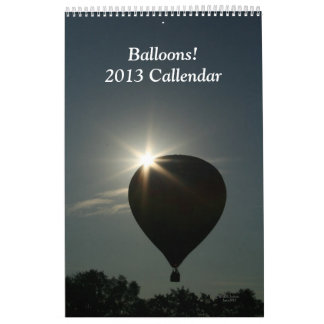 Ballonger för kalender 2013