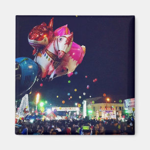 Ballonger i Battambang Cambodja Magnet