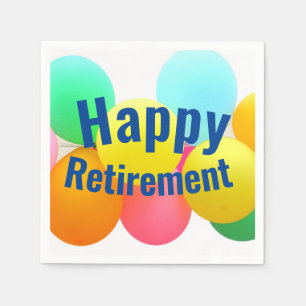 Ballonger lycklig Pension Pappersservett