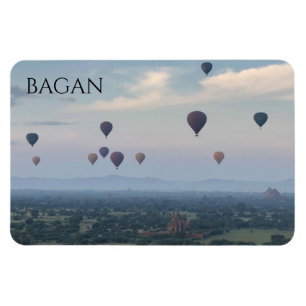 ballonger med bagan myanmar magnet