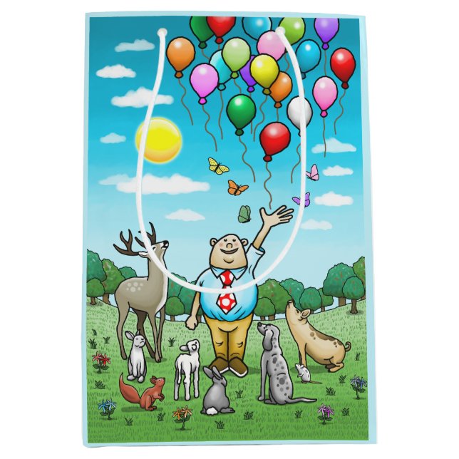 Ballonger och födelsedagar, det perfekta paret! (Framsidan)
