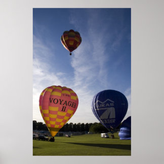 Ballonger som startar poster