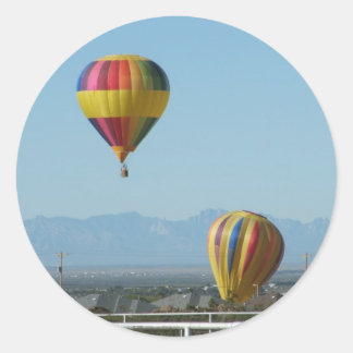 Ballongfestival Alamogordo New mexico Runt Klistermärke