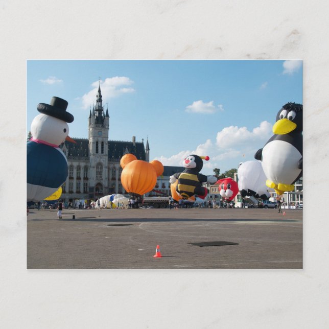 Ballongfilervyer Vykort (Framsida)