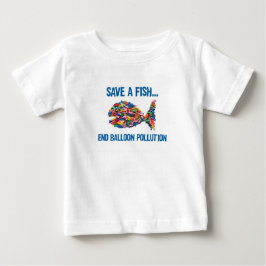 BALLONGFISKT-TRÖJA FÖR BABY ELLER SMÅBARN T SHIRT
