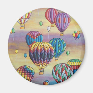 ballongflyg magnet