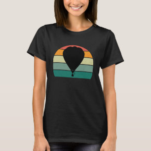Ballongflygare Ballong Eld Mongolfier Zeppelin Var T Shirt