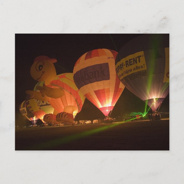 Ballongglöd 1 vykort (Framsida)