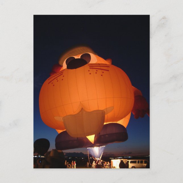 Ballongglöd vykort (Framsida)