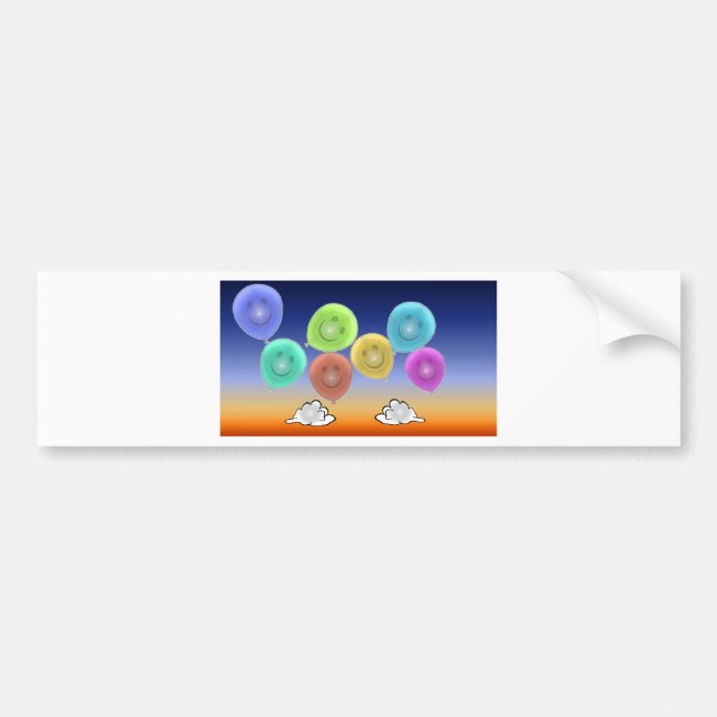 Ballonghuvud Bildekal (Framsidan)