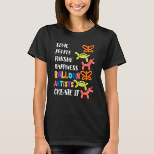 Ballongkonstnär vrider lyckliga djurballong T Shirt