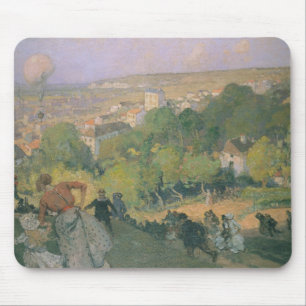 Ballonglandning på Pre St-Gervais, c.1885 Musmatta