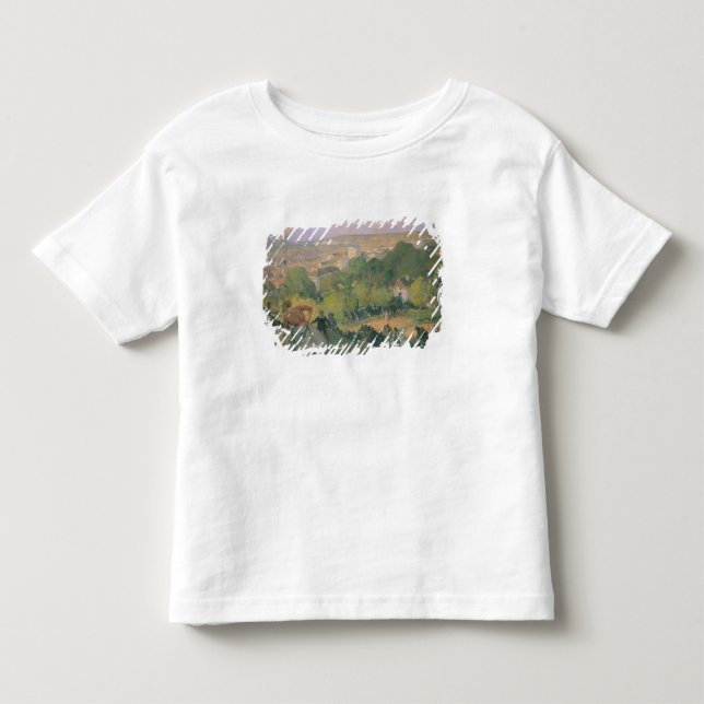 Ballonglandning på Pre St-Gervais, c.1885 T Shirt (Framsida)