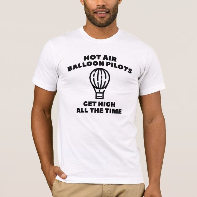 Ballongpiloter T Shirt (Framsida)