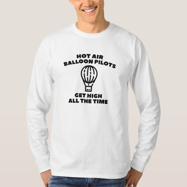 Ballongpiloter T Shirt (Framsida)