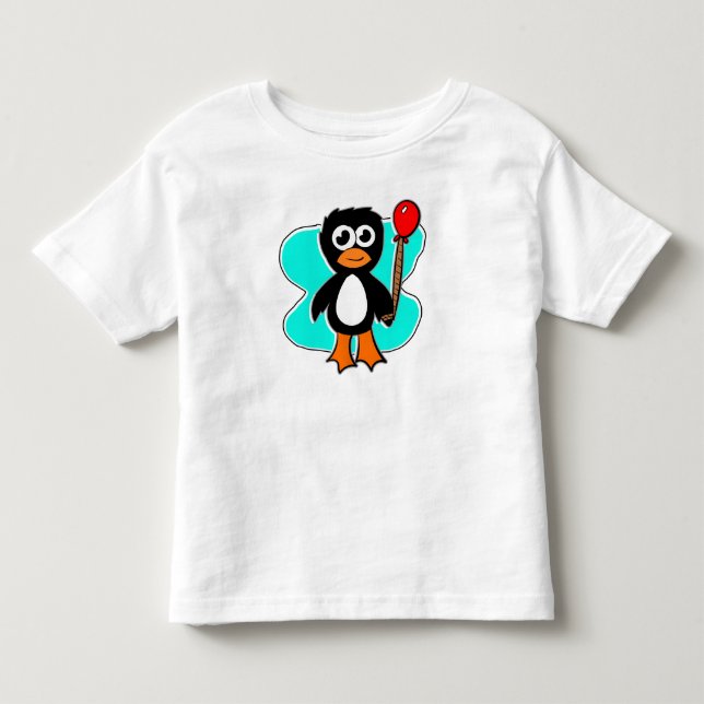 Ballongpingvin T Shirt (Framsida)