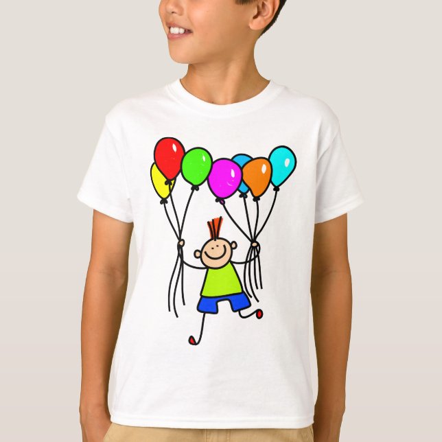 Ballongpojke Tee Shirt (Framsida)