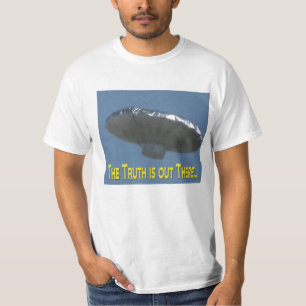 Ballongpojken sanningen är ut där t shirt