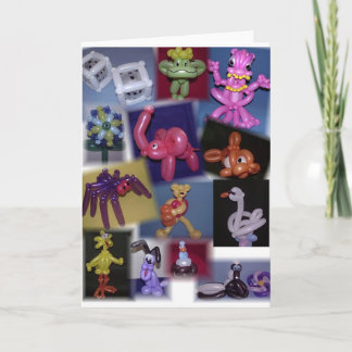 Ballongsamlingskort Kort