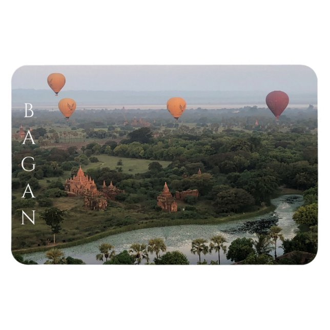 ballongsoluppgång magnet (Horisontell)
