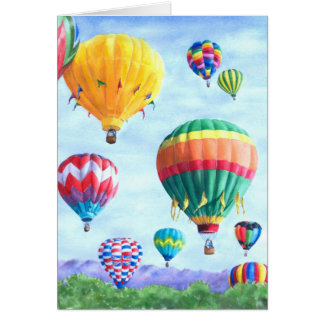 Ballongtävling Hälsningskort
