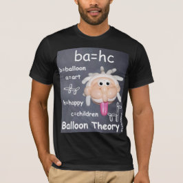 Ballongteori av elasticiteten ballongduden t-shirt