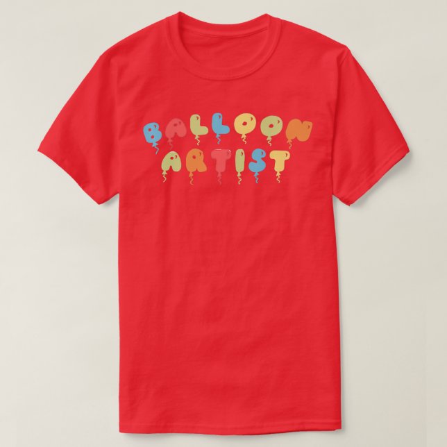 Ballongtuster Twisting Artist Sculptor Pr T Shirt (Design framsida)