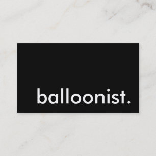 ballonist. visitkort