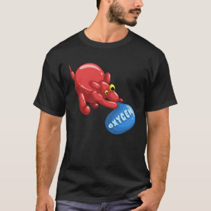 Ballonlegering Animaliskt Hund Inhalationssyrgas T Shirt