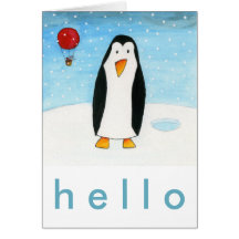 Ballonmus och penguin