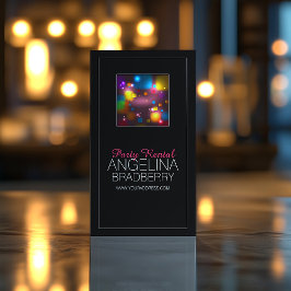 Ballonsartiklar för party för uthyrning av tabbför visitkort