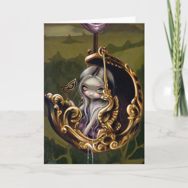 "Ballonschariot"-hälsningskort Kort (Framsida)