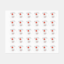 Ballonsetiketter Klistermärke